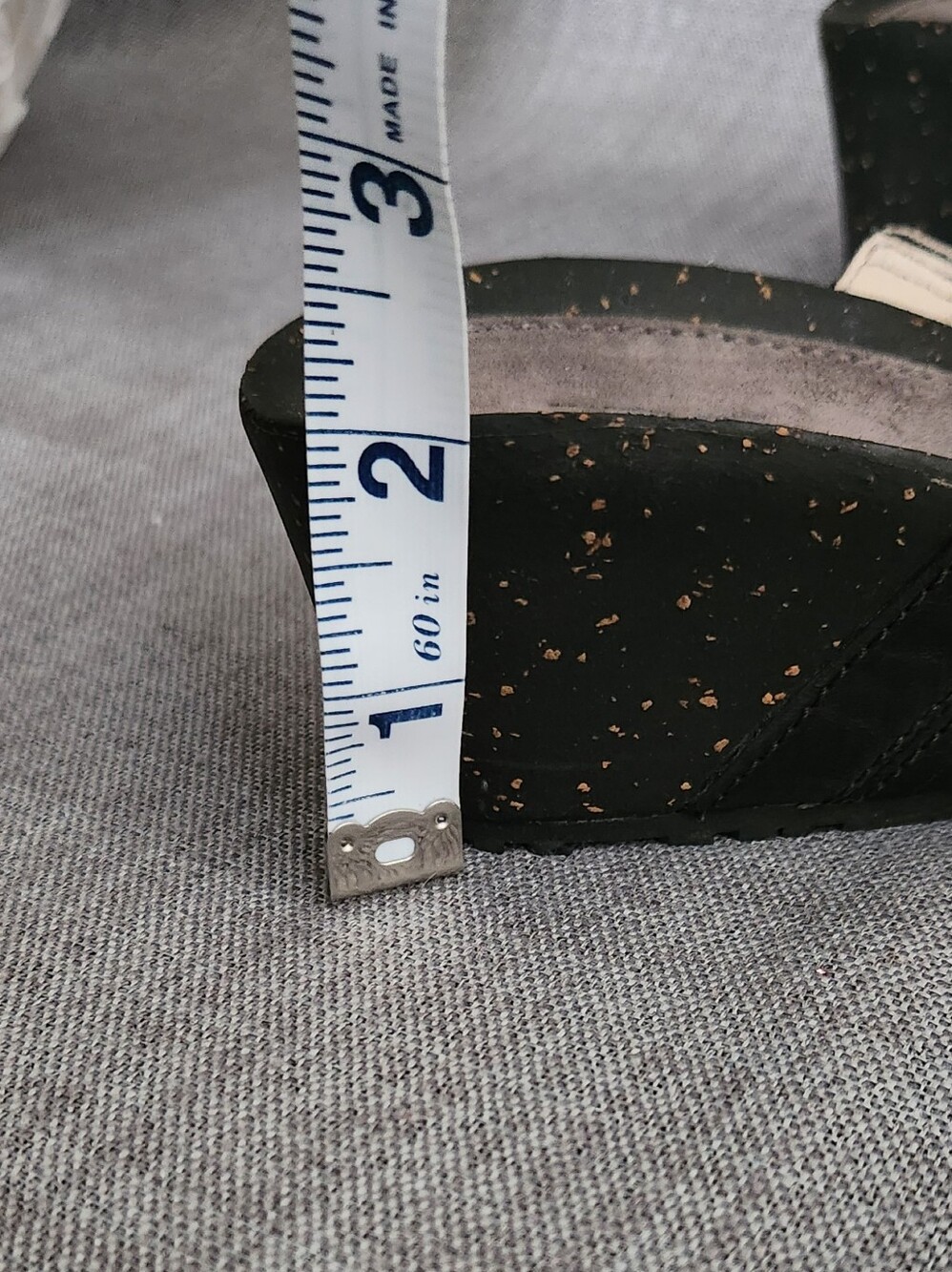 Teva Black Strap Wedge Sandals. 8.5 - Picture 11 of 11